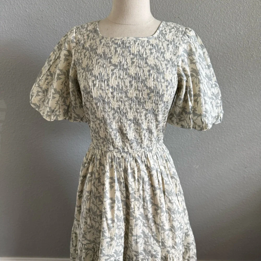 Dear Georgie Elizabeth Dress in Leaves Size Small NWT 100% Cotton - Picture 3 of 10